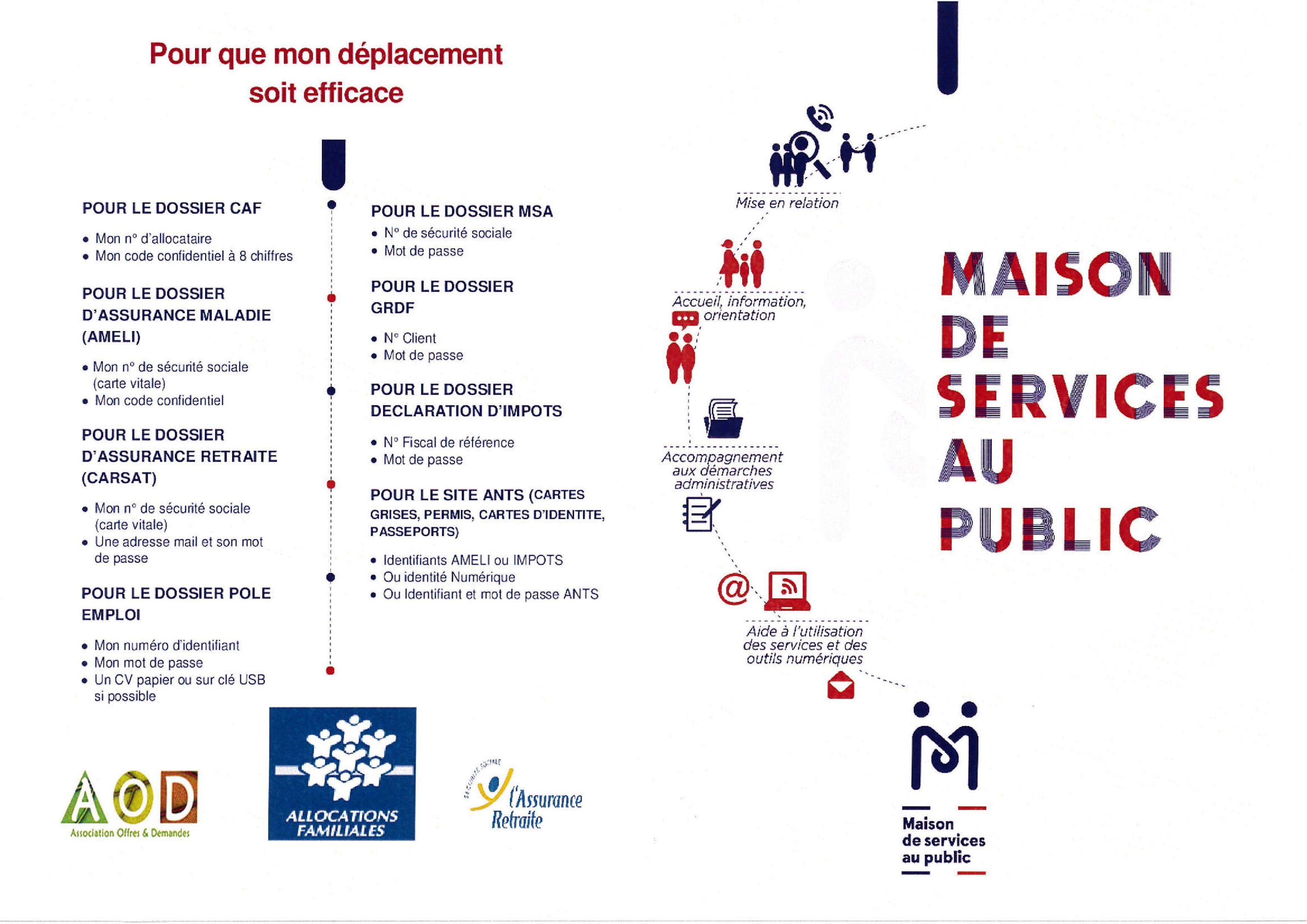 Flyer maison des services